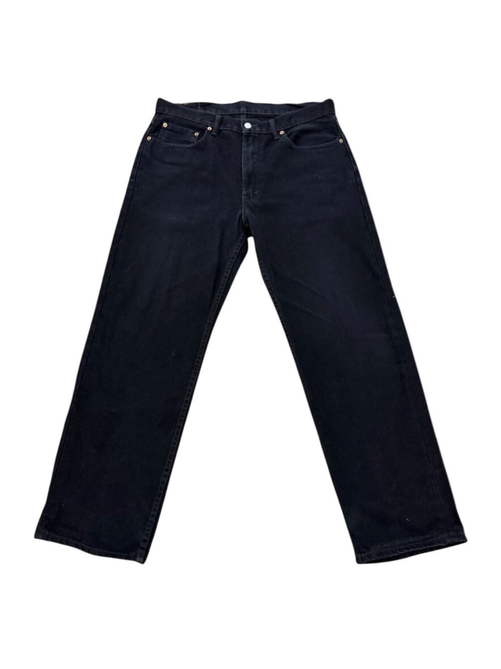 Men’s Levi’s 550 Black Denim Jeans Relaxed Fit